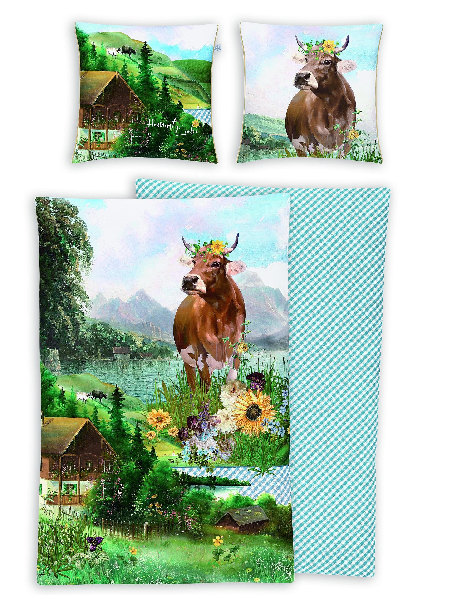 WENDEBETTWÄSCHE MAGIC-K 8862 - Multicolor, Textil (155/220cm) - Irisette