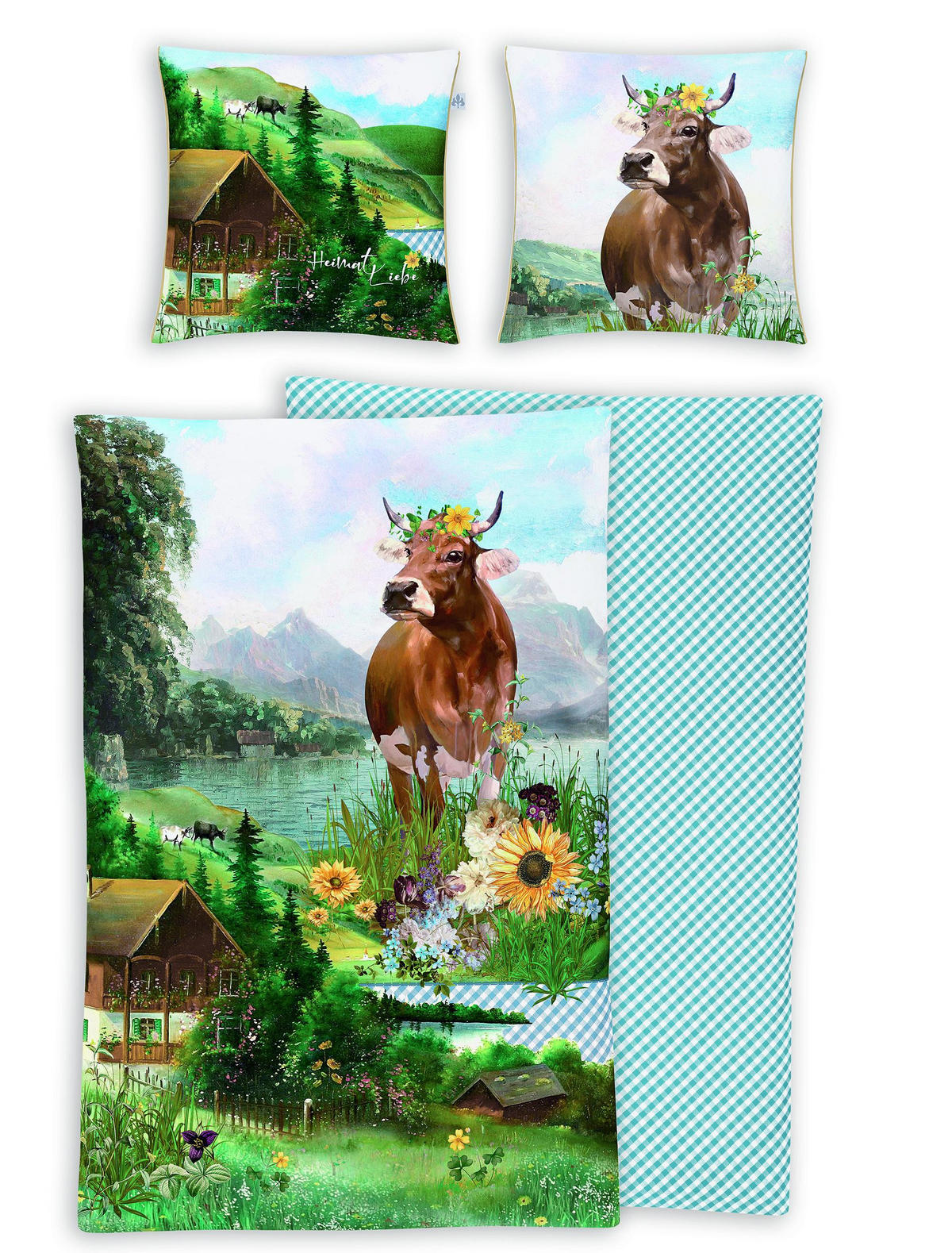 WENDEBETTWÄSCHE MAGIC-K 8862 - Multicolor, Textil (155/220cm) - Irisette