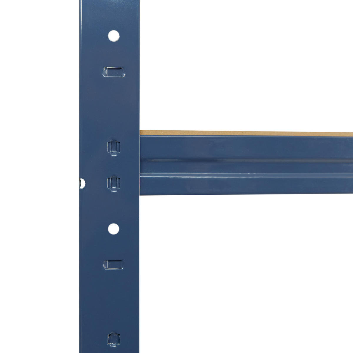 WERKBANK Regal HOME 190x100x60 cm in blau mit 6 Böden und 145 kg Traglast pro Boden - Blau, Metall (100/190/60cm) - shelfplaza