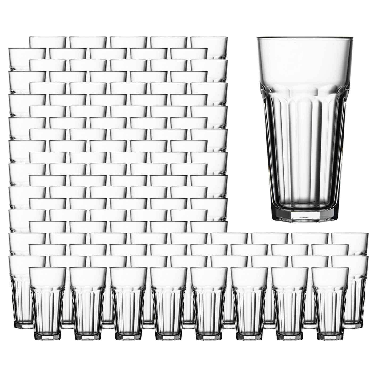 LONGDRINKGLÄSER Casablanca transparent 475 ml 120er Set - Transparent, Glas (475L) - Pasabahce