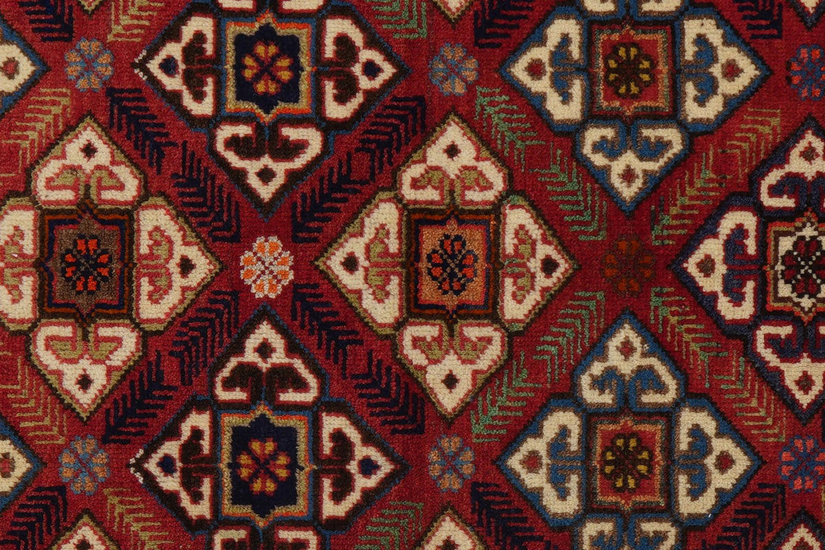 ORIENTTEPPICH handgeknüpft Gashgai Rot 163/95 cm Schurwolle - Rot, Textil (95/163cm) - Looma