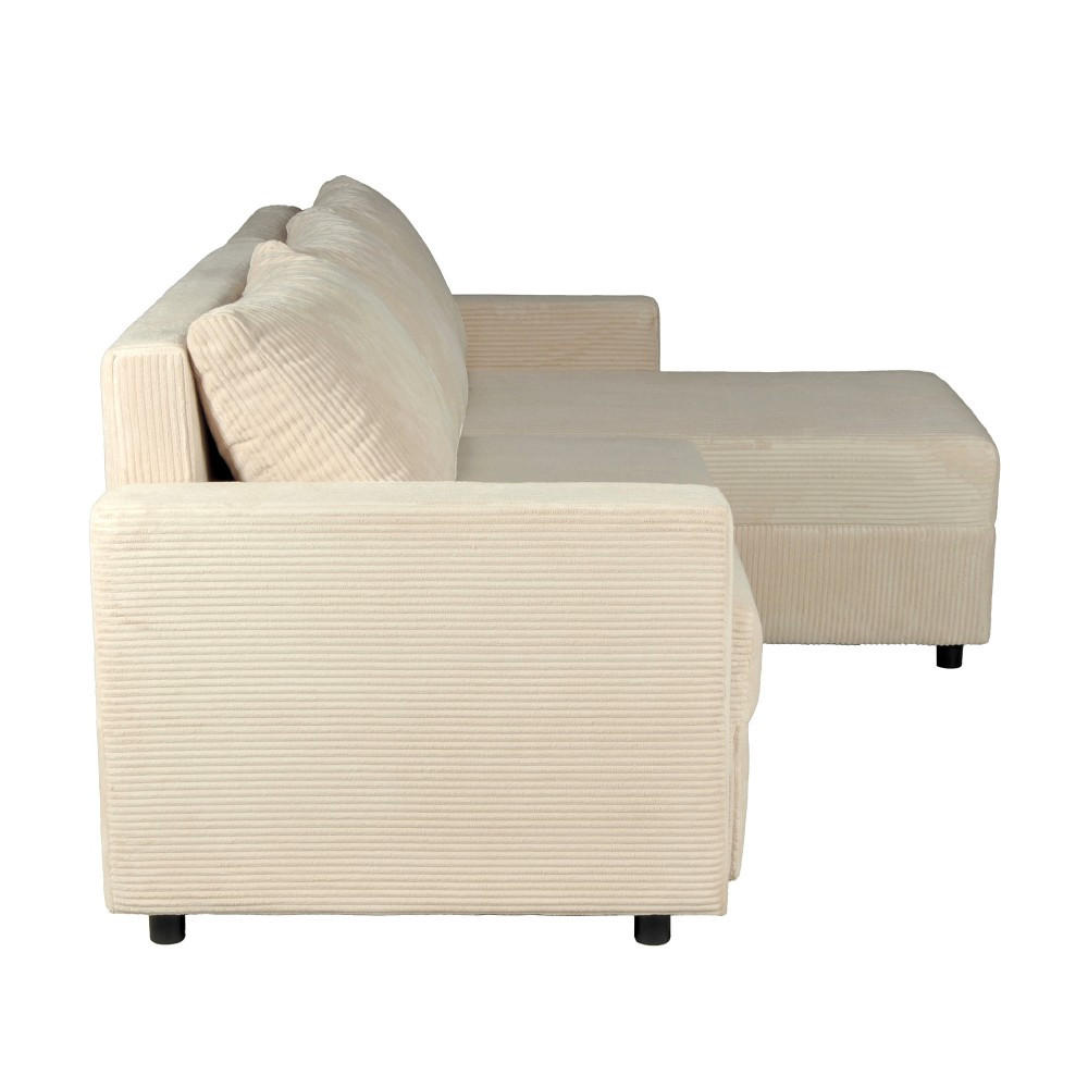 Thumbnail - Weber Industries Ecksofa, Beige, Textil, L-Form, 230x145 cm, Wohnzimmer, Sofas & Couches, Wohnlandschaften, Ecksofas