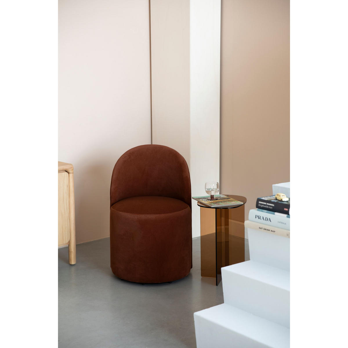 SESSEL Push Braun - Braun, Kunststoff (58/82/53cm) - Zuiver