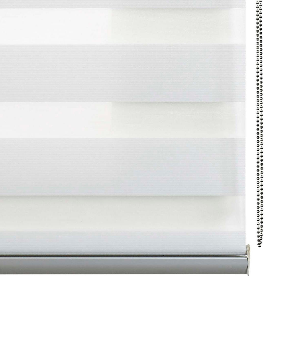DOPPELROLLO Weiß 160x250 cm - Weiß, Kunststoff (160/250cm) - STORESDECO
