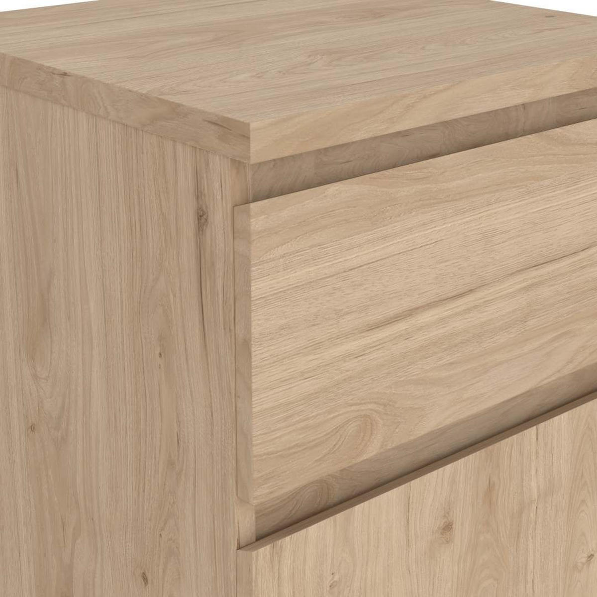 NACHTTISCH, Naia, Nussbaum, Holzwerkstoff / Metall, 41 x 40 x 70 cm - Nussbaumfarben, Holzwerkstoff/Metall (41/70/40cm) - ebuy24
