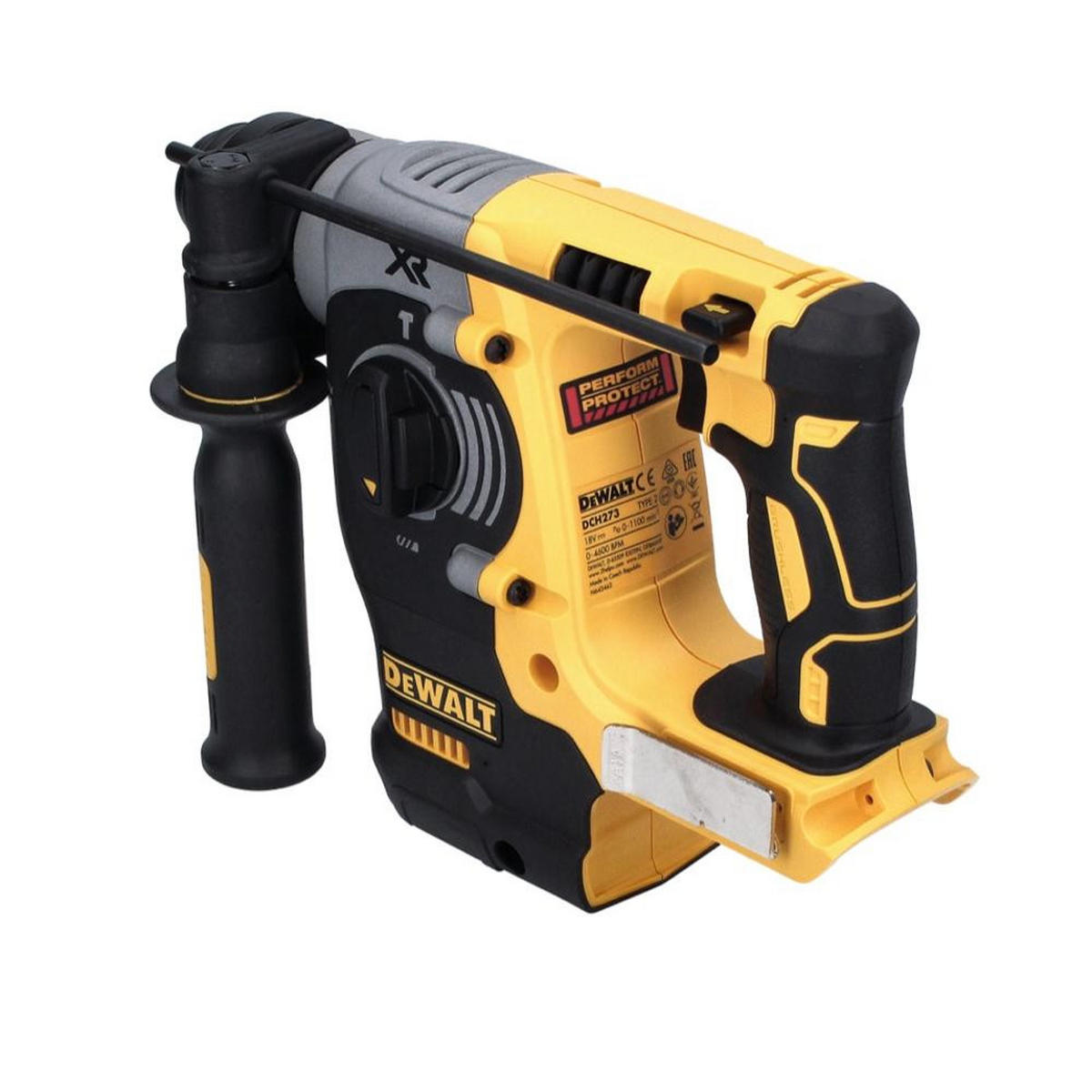 DEWALT DCH 273 N Akku Kombihammer 18 V 2,1 J SDS Plus Brushless - ohne Akku, ohne Ladegerät - Multicolor, Kunststoff (27.5/85/9.5cm) - DeWalt