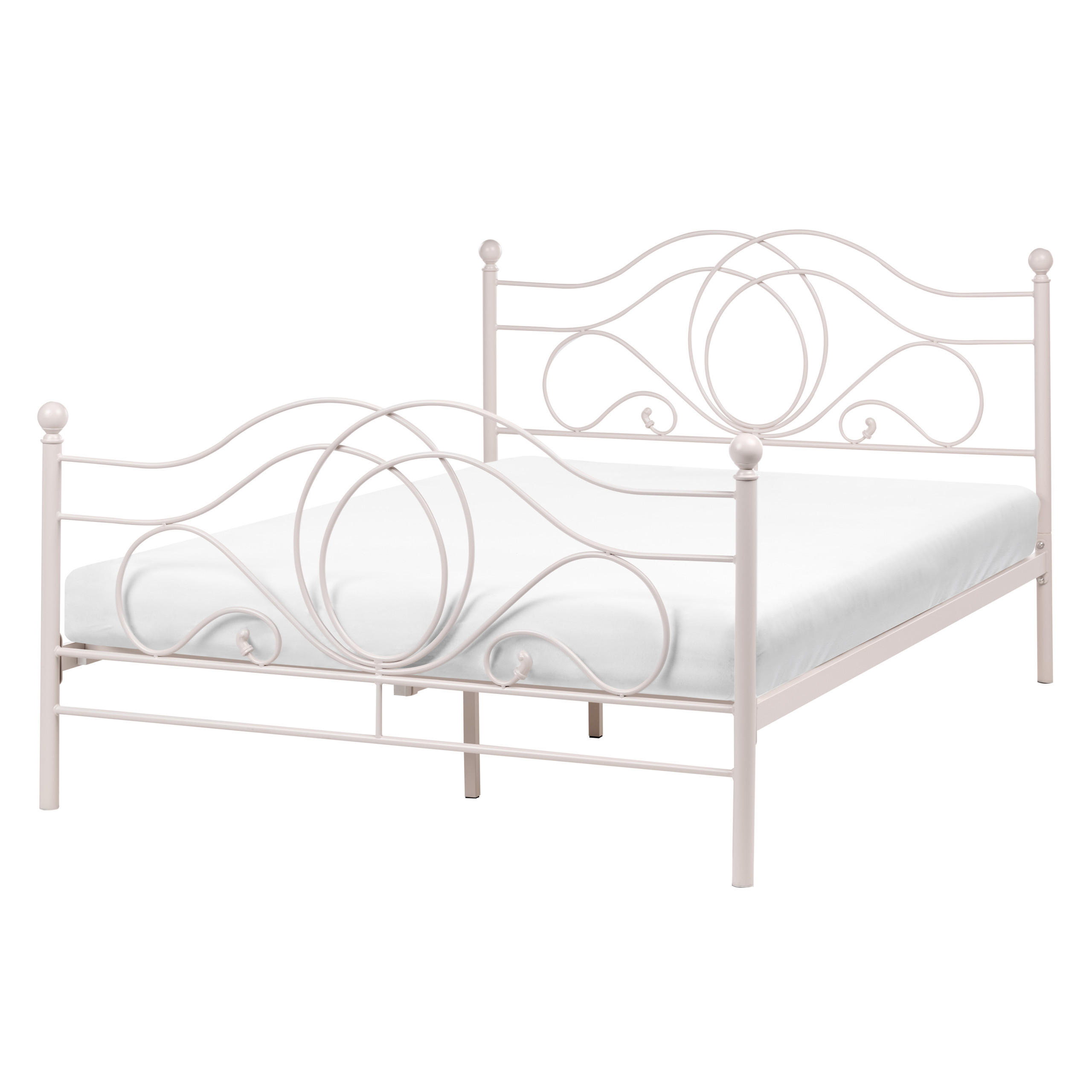 Beliani Bett Beige 140x200 cm