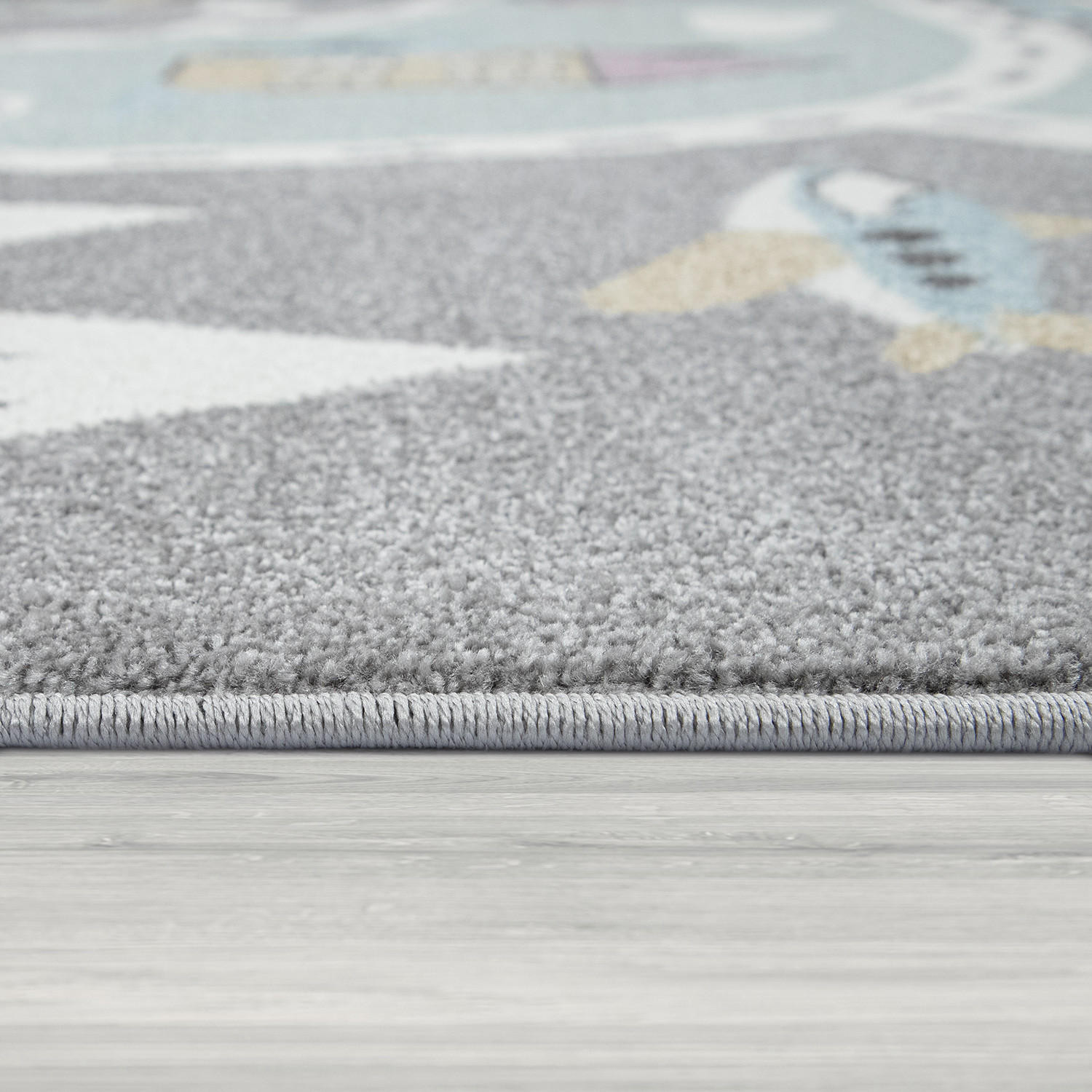 Thumbnail - Paco Home Kinderteppich, Grün, Textil, Rechteckig, 140x200 cm, strapazierfähig, für Fußbodenheizung geeignet, Teppiche &...