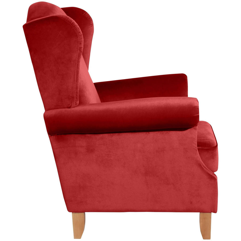 Thumbnail - 58aufmkessel Ohrensessel, Rot, Kunststoff, 88x108x84 cm, Wohnzimmer, Sessel, Ohrensessel