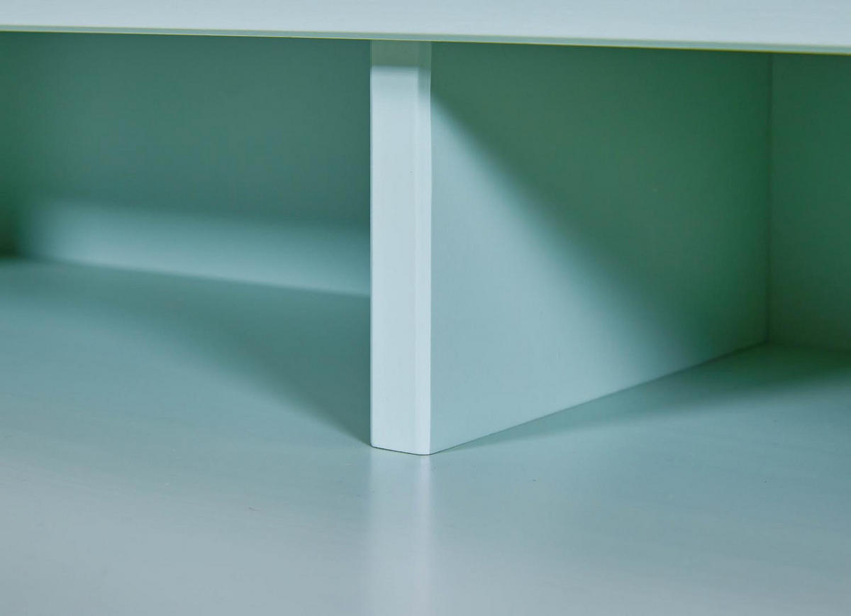 SEKRETÄR minzgrün - Grau, Holzwerkstoff (110/91/69cm) - ebuy24