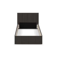 POLSTERBETT Dalas Anthrazit 100 x 200 x 40 cm Stauraum Ohne Matratze und Lattenrost - Anthrazit, Holz (100/200cm) - Halmon Schlafkomfort Betten 