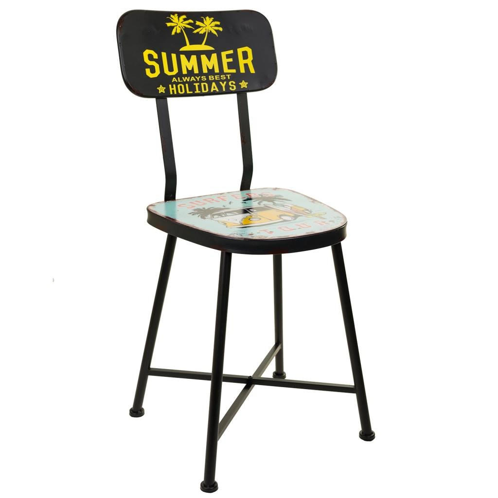 Wanderlust Stuhl Blau 38x82x40 cm