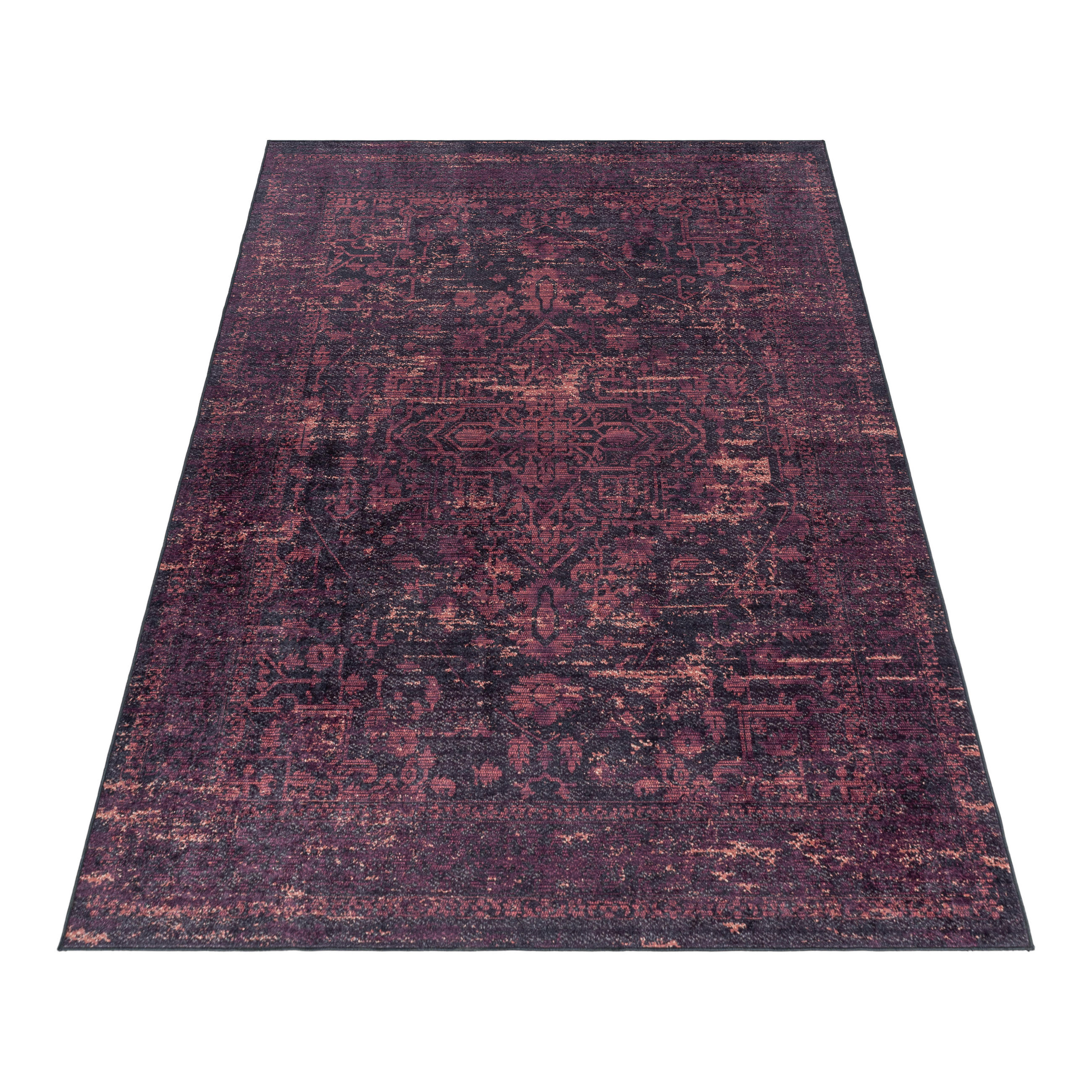 Thumbnail - Kadima Design Teppich, Rot, Textil, Vintage, Rechteckig, 80x250 cm, in verschiedenen Größen erhältlich, Teppiche & Böden...