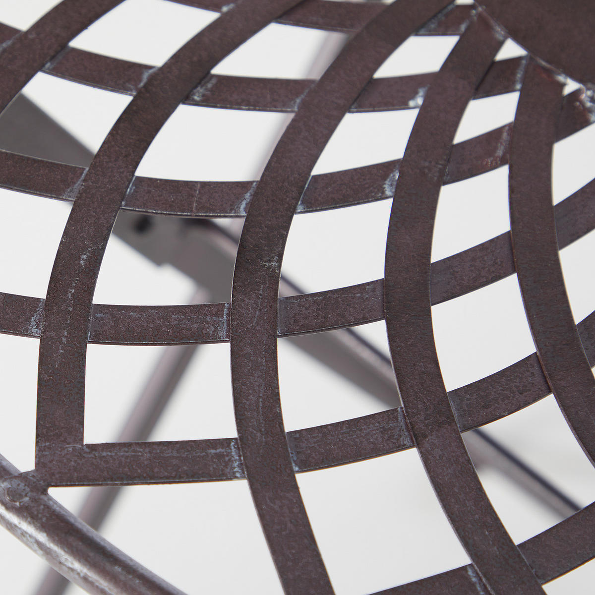 GARTENTISCH Mandala Garden - Braun, Metall (58/58/70cm) - Butlers