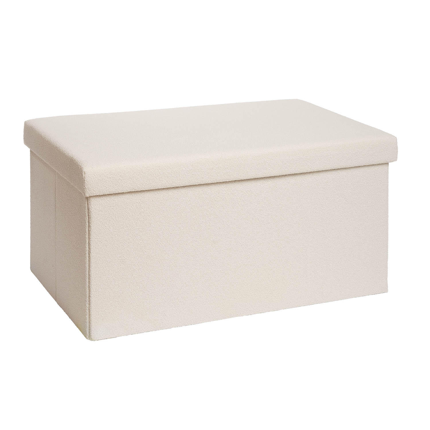 Blumtal Truhenbank Beige 38x38x76 cm
