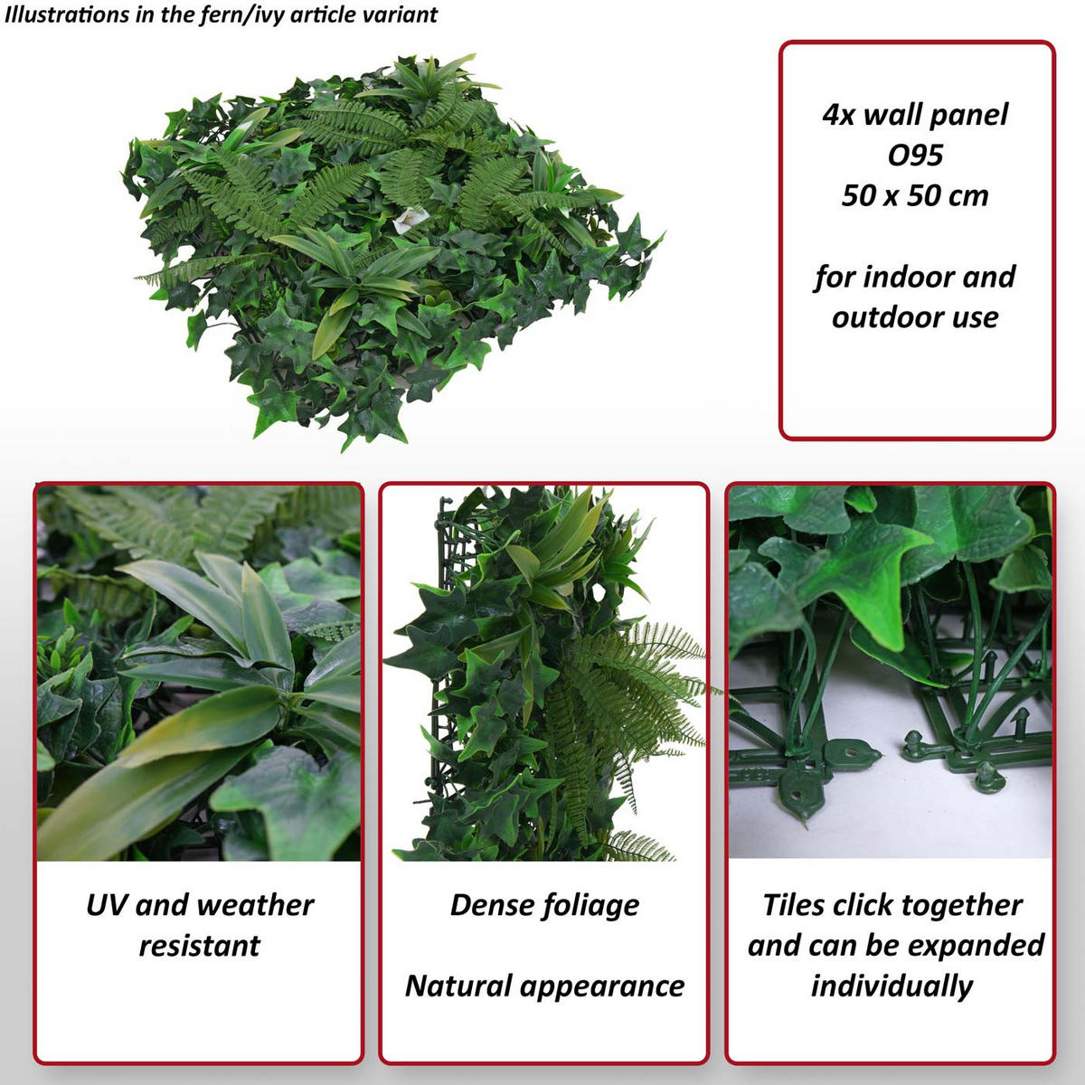 STENNA plošča, modra - lila, umetna masa (50/15/50cm) - MCW