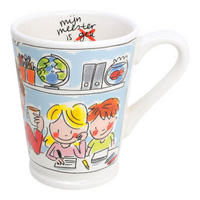 BECHER Lehrer in Bunt - 500 ml - Multicolor, Keramik (0.5L) - Blond Amsterdam