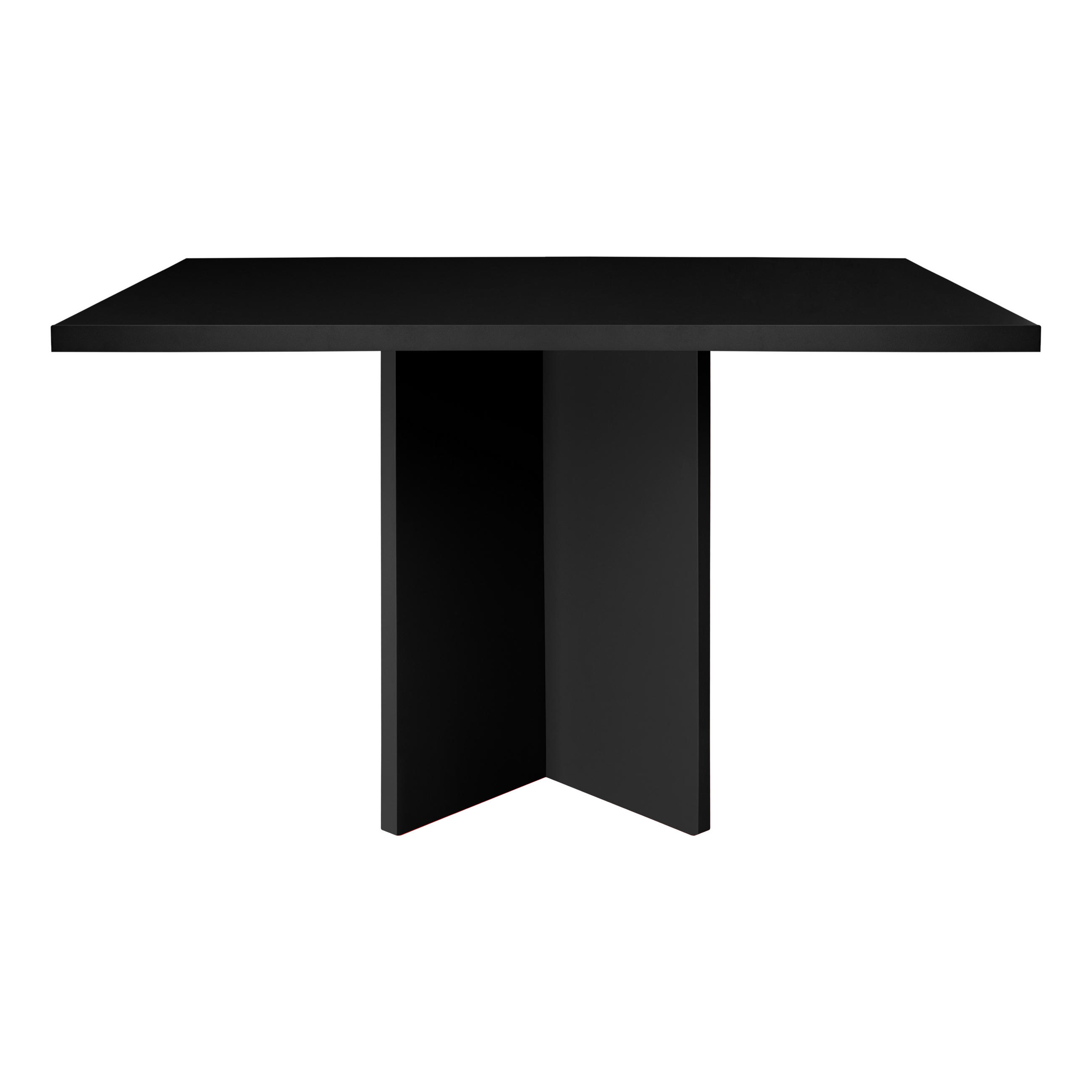 ESSTISCH Rechteckiger aus lackiertem MDF 3 cm in Schwarz, 90/120 cm - Schwarz, Holzwerkstoff (90/120/75cm) - RNT By Really Nice Things