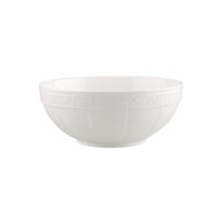 SCHÜSSEL White Pearl weiß ø 24 cm - Weiß, Keramik (24cm) - Villeroy & Boch