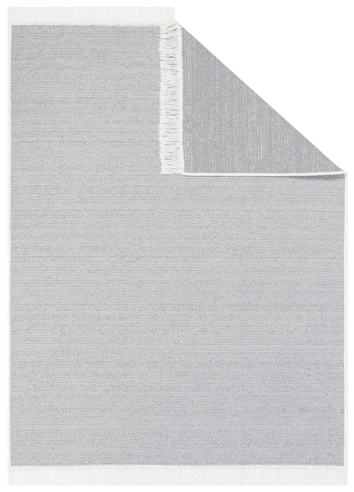 TEPPICH AZTECA Grau 80/200 cm - Grau, Naturmaterialien (80/200cm) - Tapiso