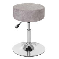 HOCKER Hellgrau - Hellgrau, Textil (35/55/35cm) - MCW