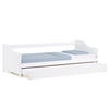 TAGESBETT ausziehbar 90/200 cm Weiß - Weiß, Holz (90/200cm) - Homestyle4u