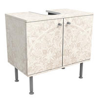 WASCHBECKENUNTERSCHRANK Mandala Aquarell Ornament Muster beige 60/55/35 cm - Beige, Holzwerkstoff (60/55/35cm) - Bilderwelten