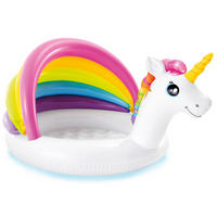 PLANSCHBECKEN Unicorn - Multicolor, Kunststoff (127/69/102cm)
