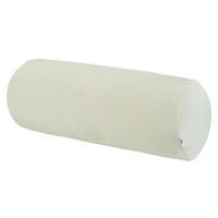 XL-NACKENROLLENHÜLLE FarbTon Chenille-Haptik sahne-weiß 70/25 cm - Ecru, Textil (25/70cm) - beties Heimtextil