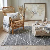 FLACHWEBTEPPICH Braderup 240x340 cm - Anthrazit, Textil (240/340cm) - Sansibar SYLT