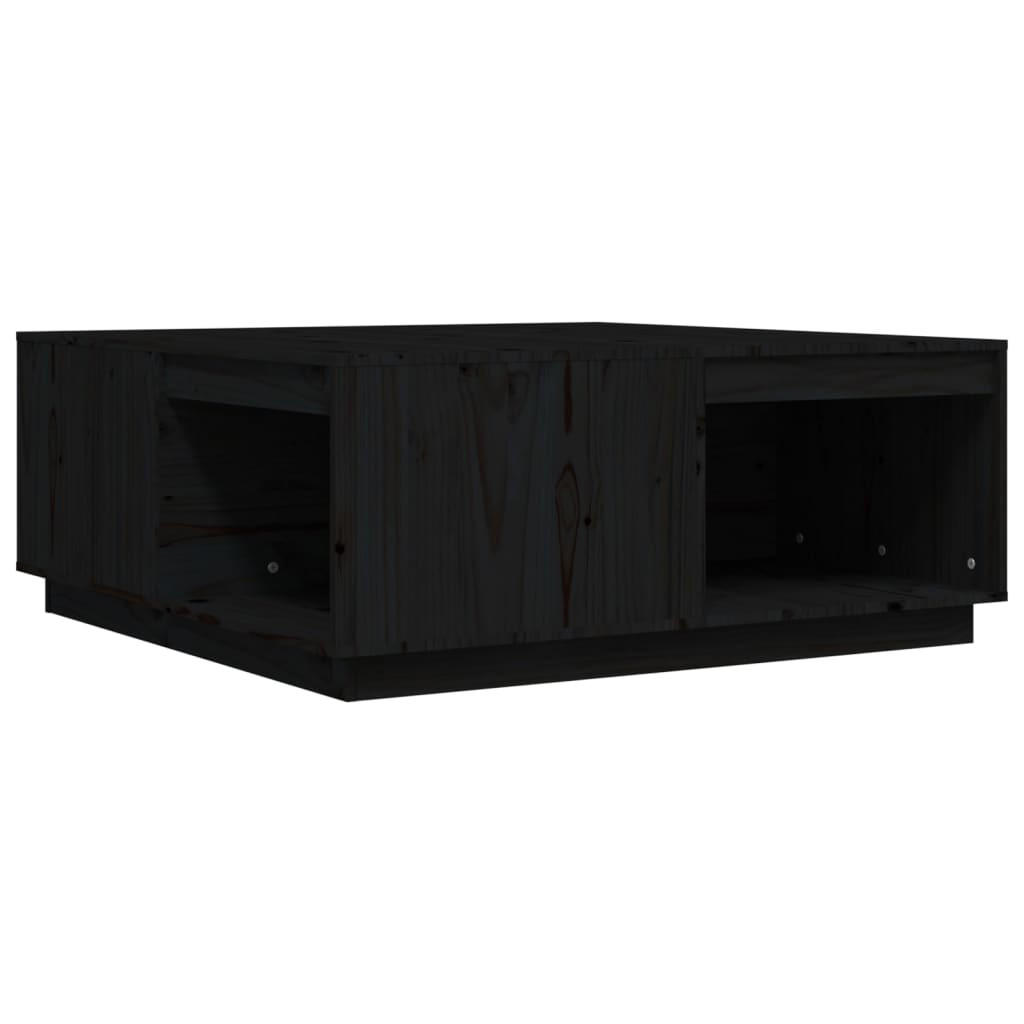 furnicato Couchtisch Schwarz 101x40.5x100 cm