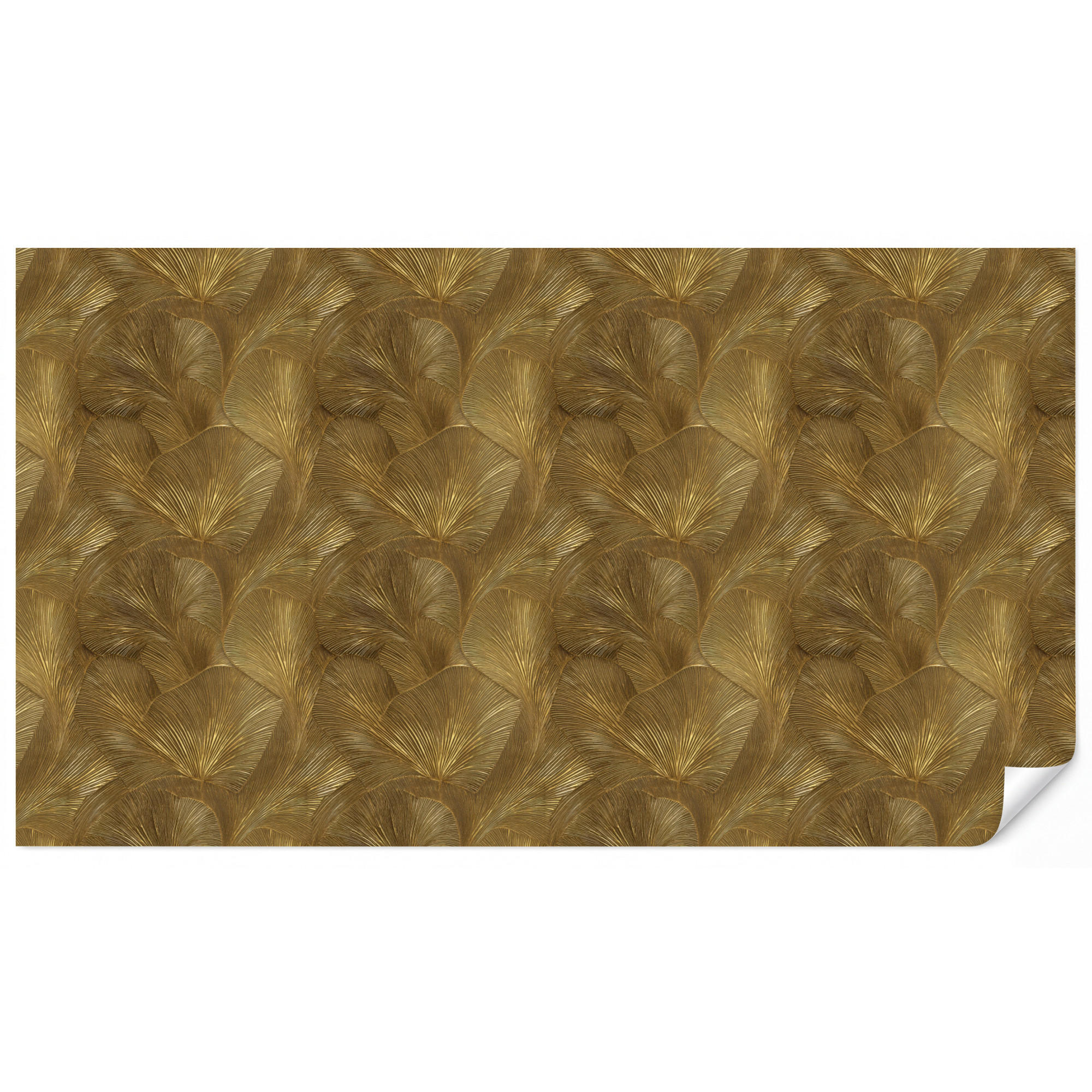 OnlyWow Tapete Gold 400x220 cm