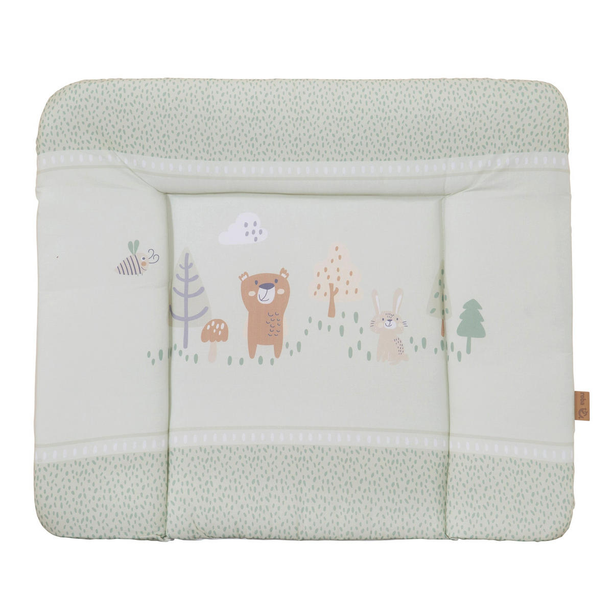 WICKELAUFLAGE Woodland Buddies - Grün, Textil (85/75cm) - Roba