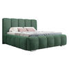 POLSTERBETT Wizko Boucle - Chromfarben/Naturfarben, Holz/Holzwerkstoff (180/200cm) - MIRJAN24