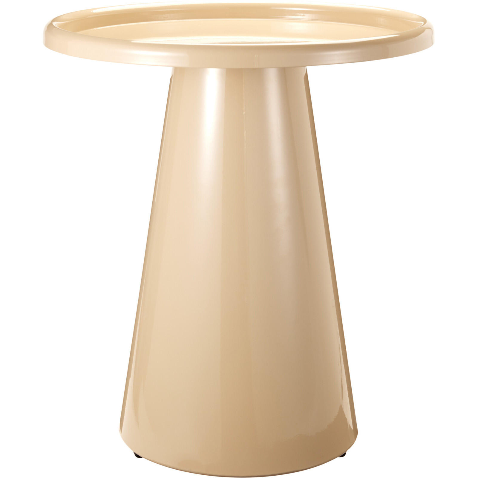 Home Styling Collection Helfertisch Beige 43x48.5x43 cm