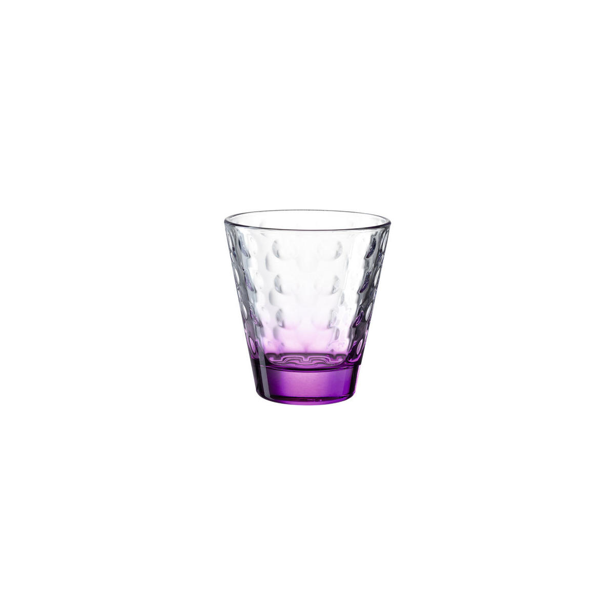 TRINKGLÄSER Optic bunt 215 ml 6er Set - Multicolor, Glas (0.215L) - Leonardo Living