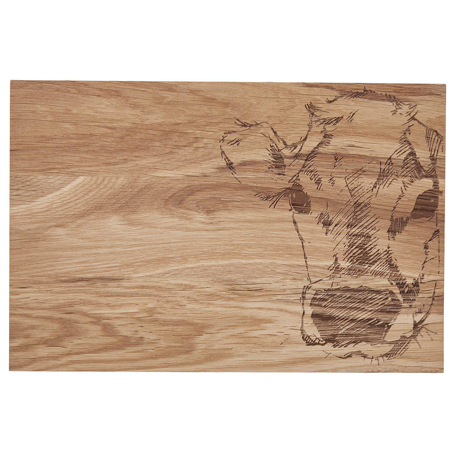 FRÜHSTÜCKSBRETT (5er Set) Alpine Lodge - Braun, Holz (20/30cm) - Butlers