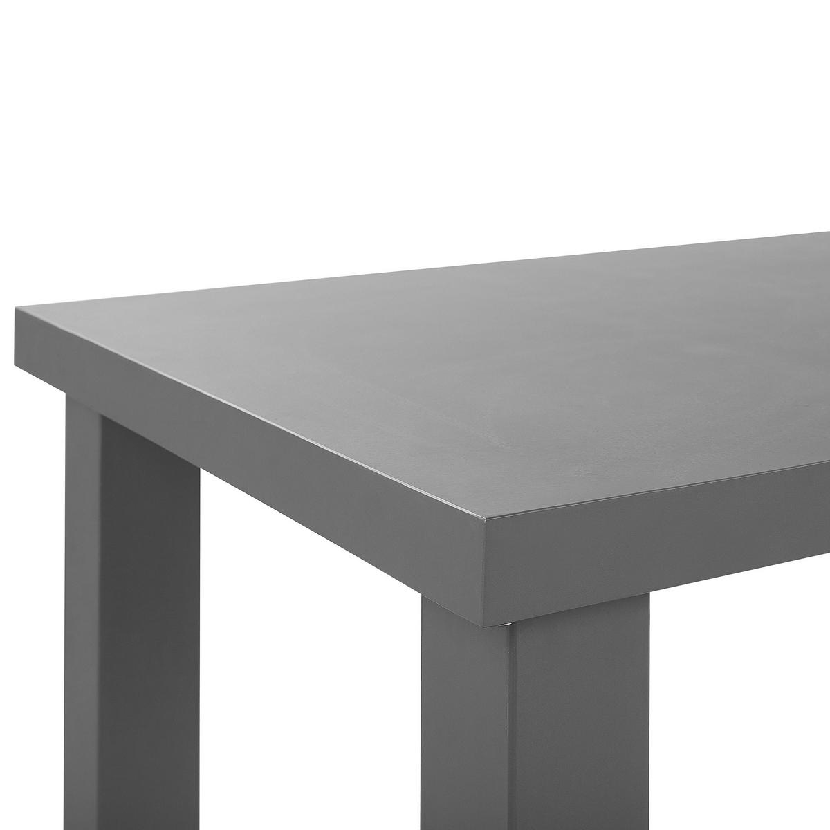 GARTENMÖBEL SET 6-Sitzer Beton grau Taranto - Grau, Stein - Beliani