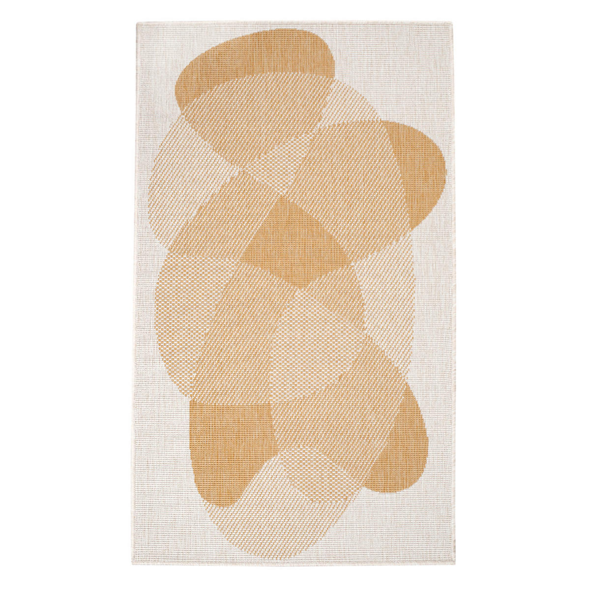 OUTDOOR-TEPPICH DuoRug 5835 Ockergelb 80x150 cm - Gelb, Textil (80/150cm) - carpet city
