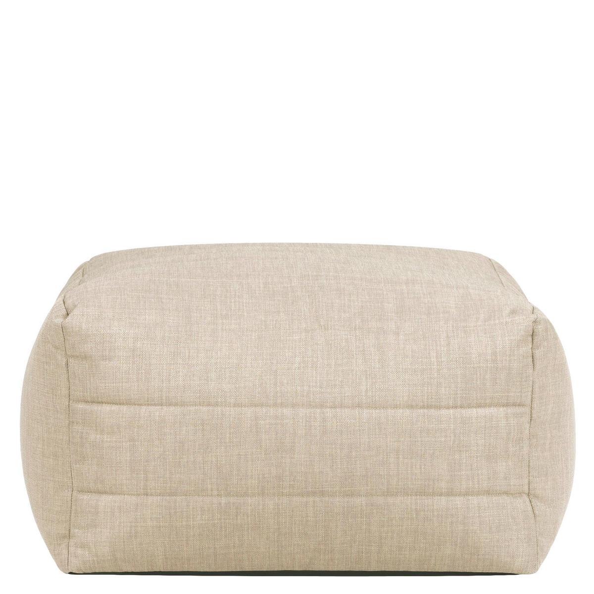 SITZSACK-HOCKER Noa modular Outdoor - Beige, Textil (75/70/78cm) - icon