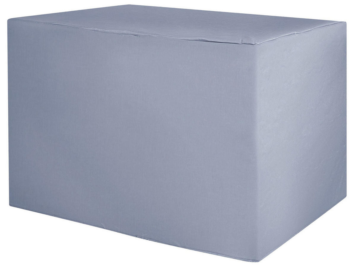 REGENSCHUTZ für Gartenmöbel grau 210/150/90 cm Chuva - Grau, Kunststoff (210/90/150cm) - Beliani