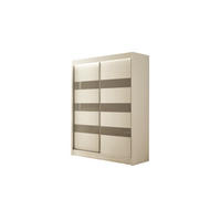 KLEIDERSCHRANK SOLTI mit LED - 120 cm - Weiß|Grau - Weiß/Grau, Holzwerkstoff (120/215/61cm) - ALTDECOR