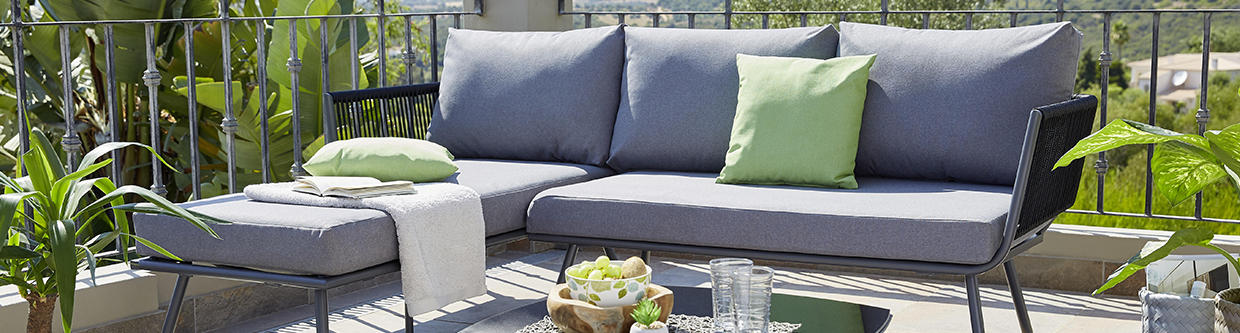 Ambia Gartenlounge grau