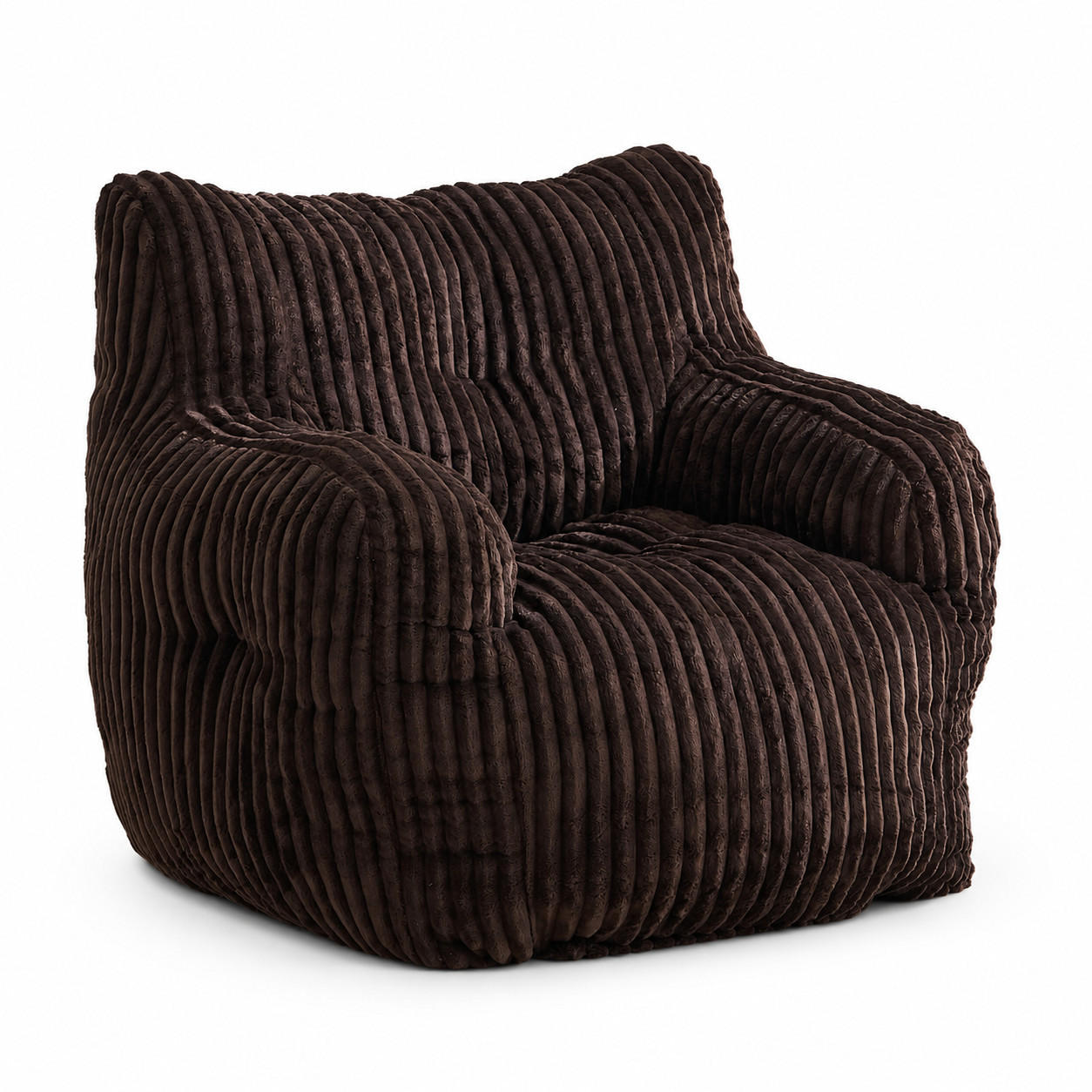 SOFA,BRAUNCORDBEZUG, Polstersessel Relaxsessel für Wohnzimmer Schlafzimmer - Braun, Textil (100/70/94cm) - PARAFTA HOME