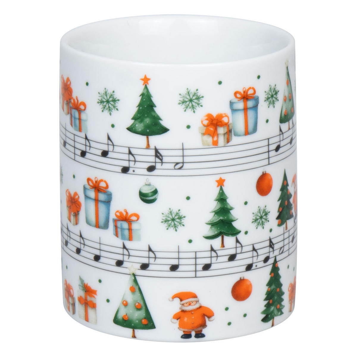 KAFFEEBECHER Jingle Bells - Naturfarben, Keramik (0.3L) - Könitz