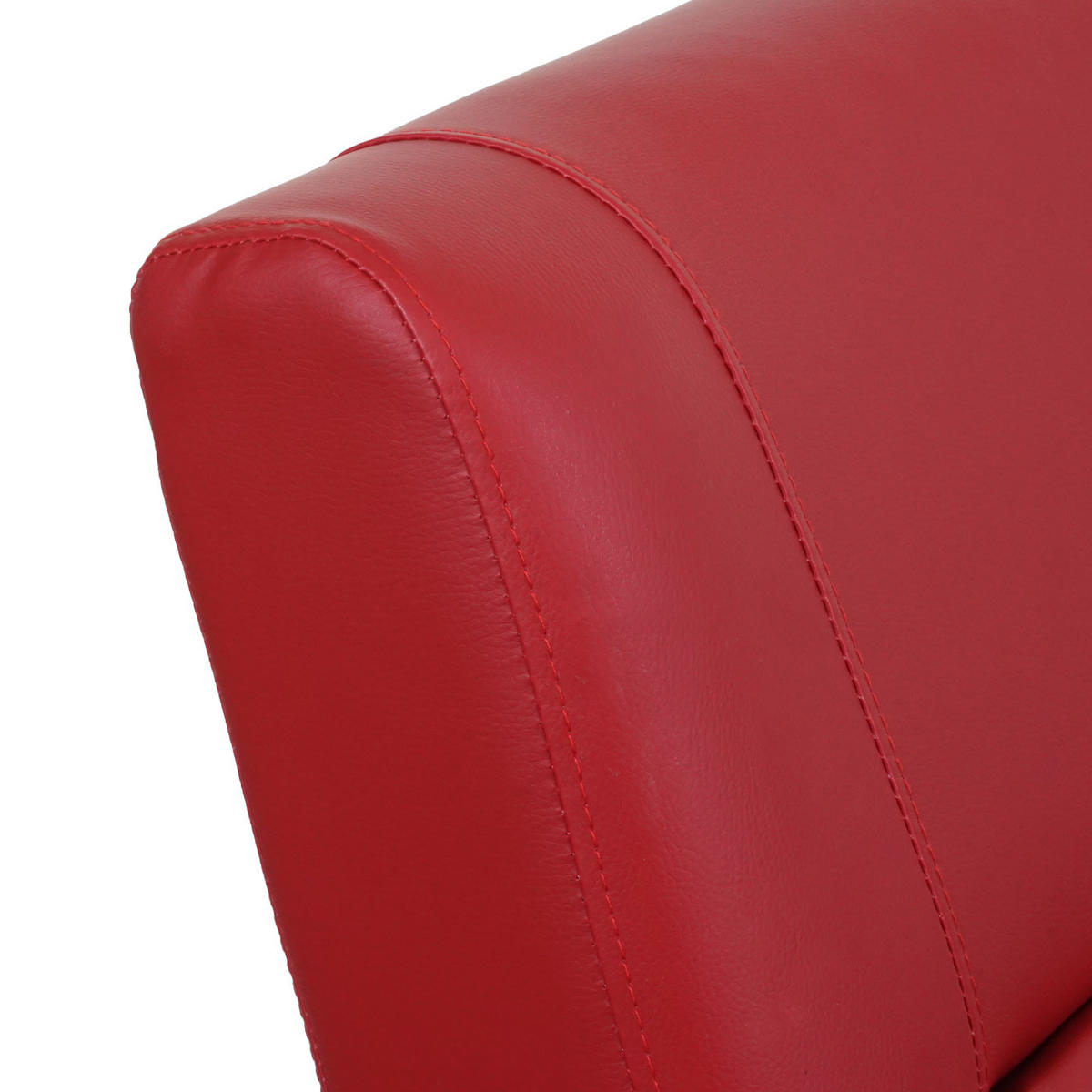 RELAXSESSEL Rot - Rot, Textil (70/99/75cm) - MCW