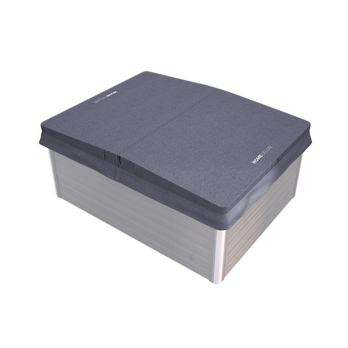 WHIRLPOOL STREAM - Anthrazit, Leder (157/10/212cm) - Home Deluxe