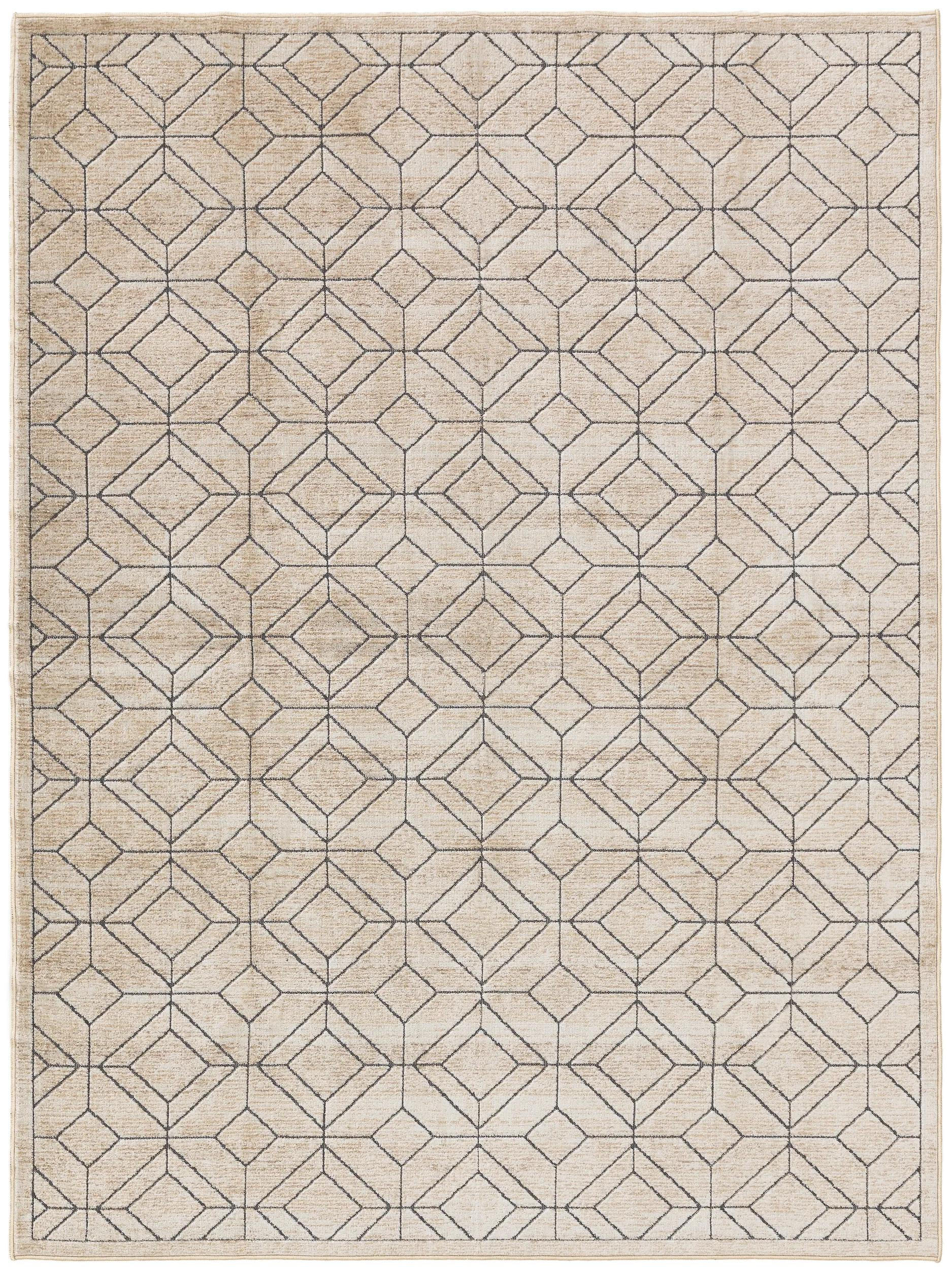 TEPPICH Daisy Cream 140x200 cm - Creme, Textil (140/200cm) - benuta