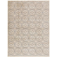 TEPPICH Daisy Cream 66x110 cm - Creme, Textil (66/110cm) - benuta