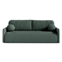 SOFA Grün GLOV In Bouclé Stoff Drei-Sitzer - Grün, Textil (206/95/87cm) - Sepro Meble